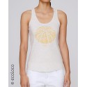 Bio Seeigel Tanktop SEA LOVE Yoga ethisch vegan Frau ökologisch