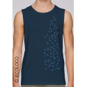 Bio Tanktop ENVOL Vogel Frankreich Kunsthandwerkermesse vegan ökologisch