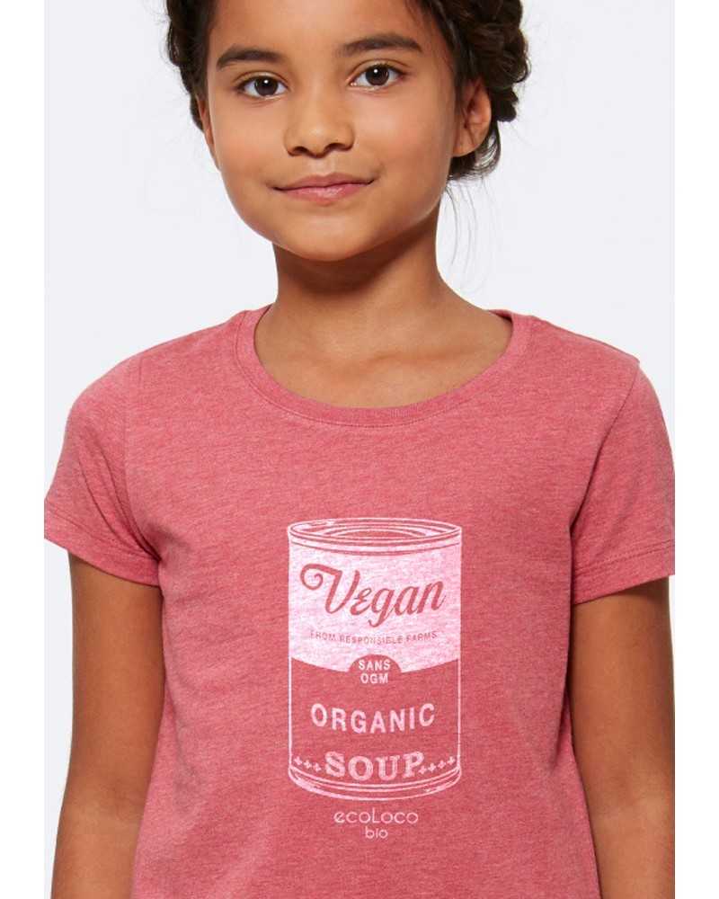 T shirt bio VEGAN artisan éthique équitable vegan  ecologique