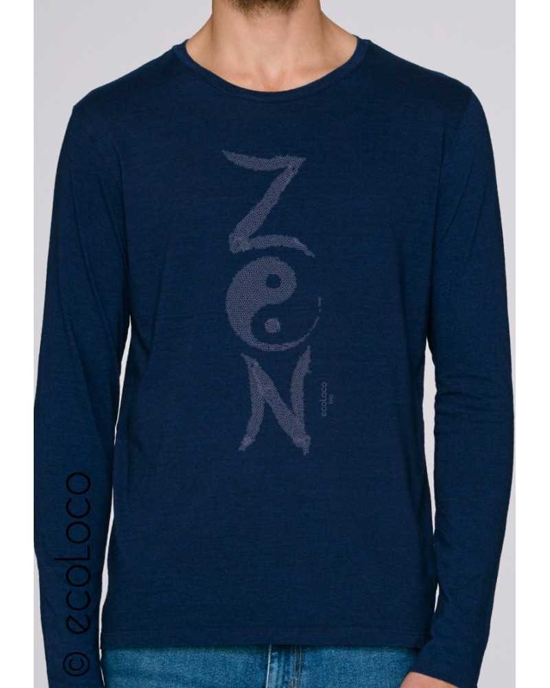 T shirt bio ZEN France artisan équitable vegan ecologique