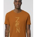 OrganicT shirt MEDITATION Zen yin yang yoga fairtrade craftsman France vegan
