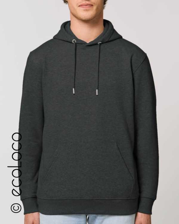Sweat shirt bio BASIQUE équitable France artisan créateur ecologique