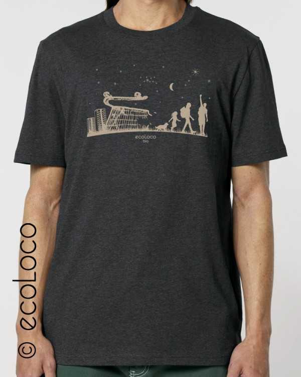 T shirt bio homme TRANSITION ECOLOGIQUE vegan France artisan